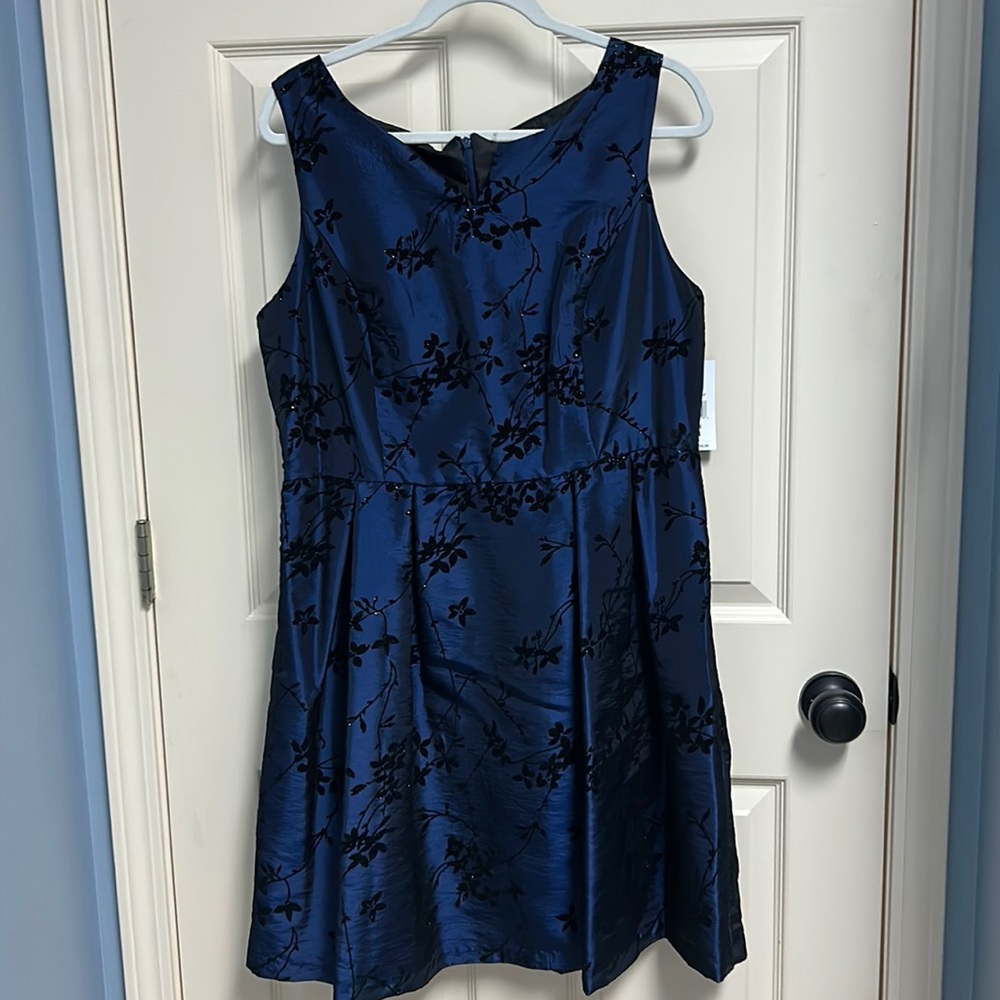 JM Studio by John Meyer Navy Dress, Size 14